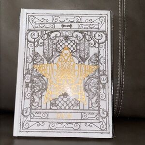 Dior Decorative Notebook with Gold Star Design